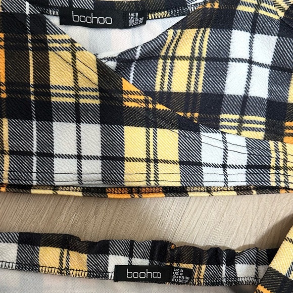 Yellow Plaid Set 💛🖤 Clueless Look - Picture 6 of 10